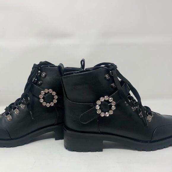 NWOT Women's  Nanette Lepore Jewel Detail Irina Booties - Sz 8 - Picture 8 of 9